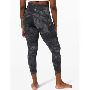 Lululemon Align Pant 25" *Diamond Dye Pitch Grey Graphite Grey Size 16